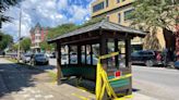 Bus shelter in front of Fletcher Free Library to be removed over concerns about drug use