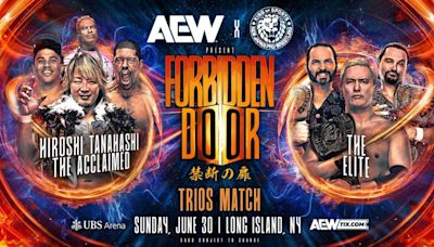 AEW x NJPW Forbidden Door: Scissor Ace vs. The Elite Result