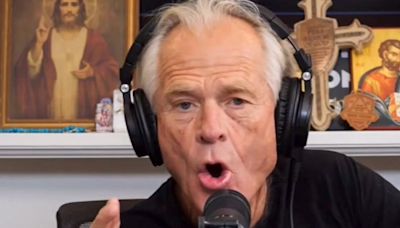 'You are scum!' Peter Navarro melts down after woman on plane says 'go back to prison'