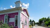 This small Centre County borough has its own historic district and one very pink old church