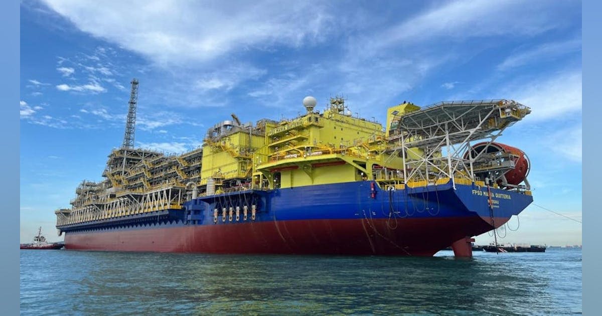 Yinson FPSO on course for Jubarte Field offshore Brazil