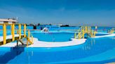 UK lido that's 'more like Greece' with lazy rivers and elephant slides