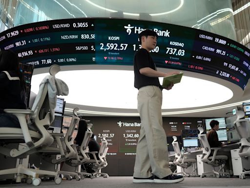 Asian stocks mixed amid weak China data after Wall Street closes the best week of 2024