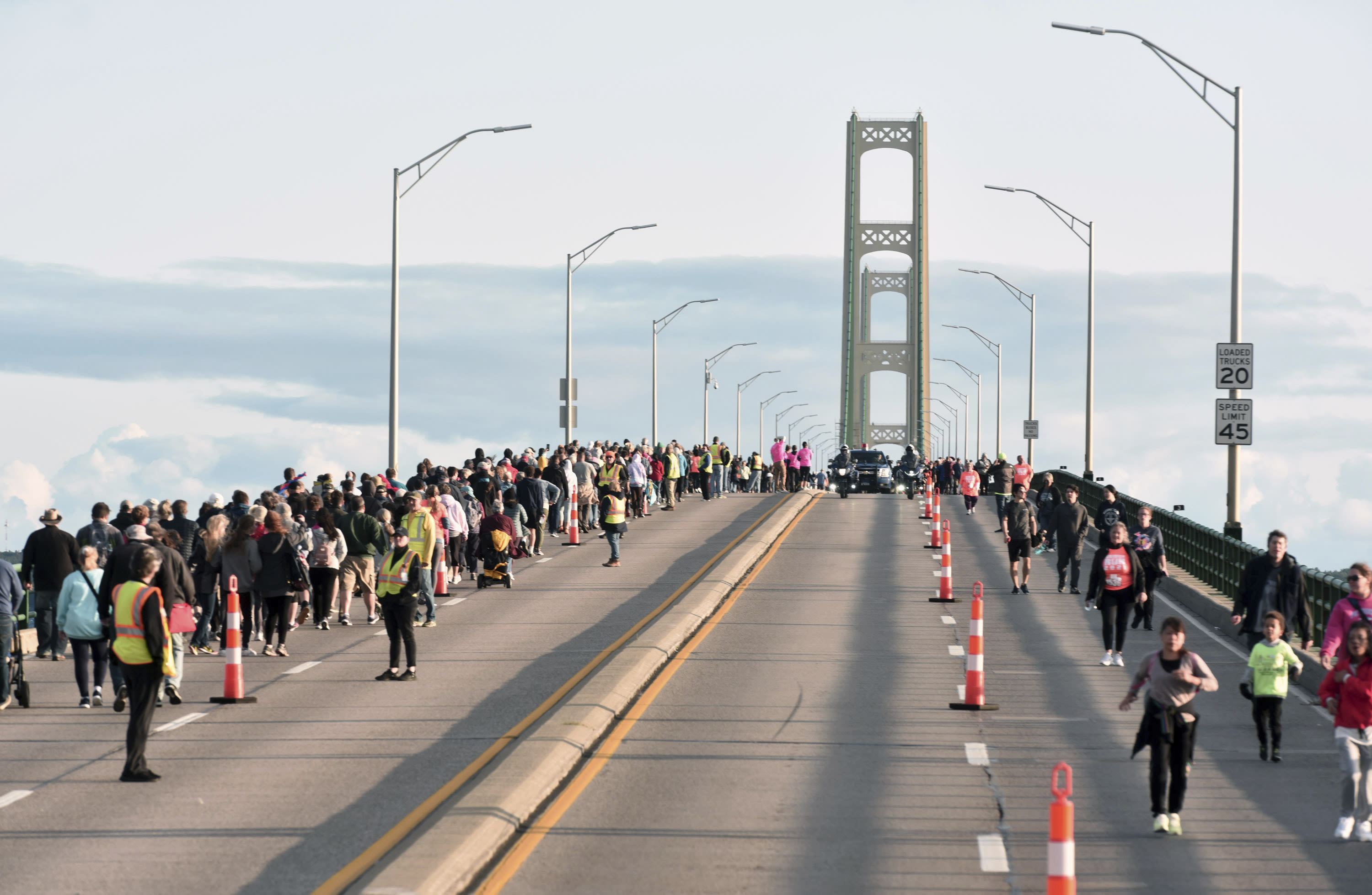 Labor Day Mackinac Bridge Walk gets new starting point on St. Ignace side