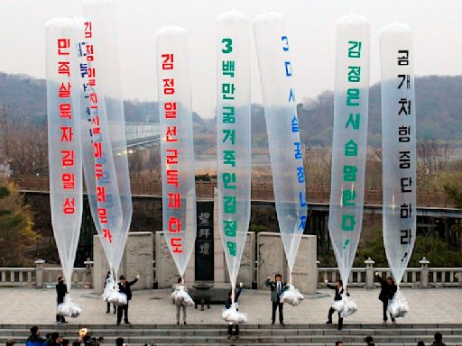 接力反制北韓垃圾氣球 在韓脫北團體7日送米、8日擬空飄零食