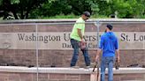 WashU puts up fences on campus. School says it’s for commencement.