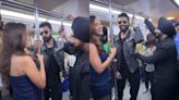 Vicky Kaushal, Triptii Dimri, Ammy Virk Travel By Delhi Metro Amid Bad Newz Promotions; Video Goes Viral