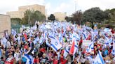 Más de 100.000 israelíes protestan frente a la Knéset contra la reforma judicial