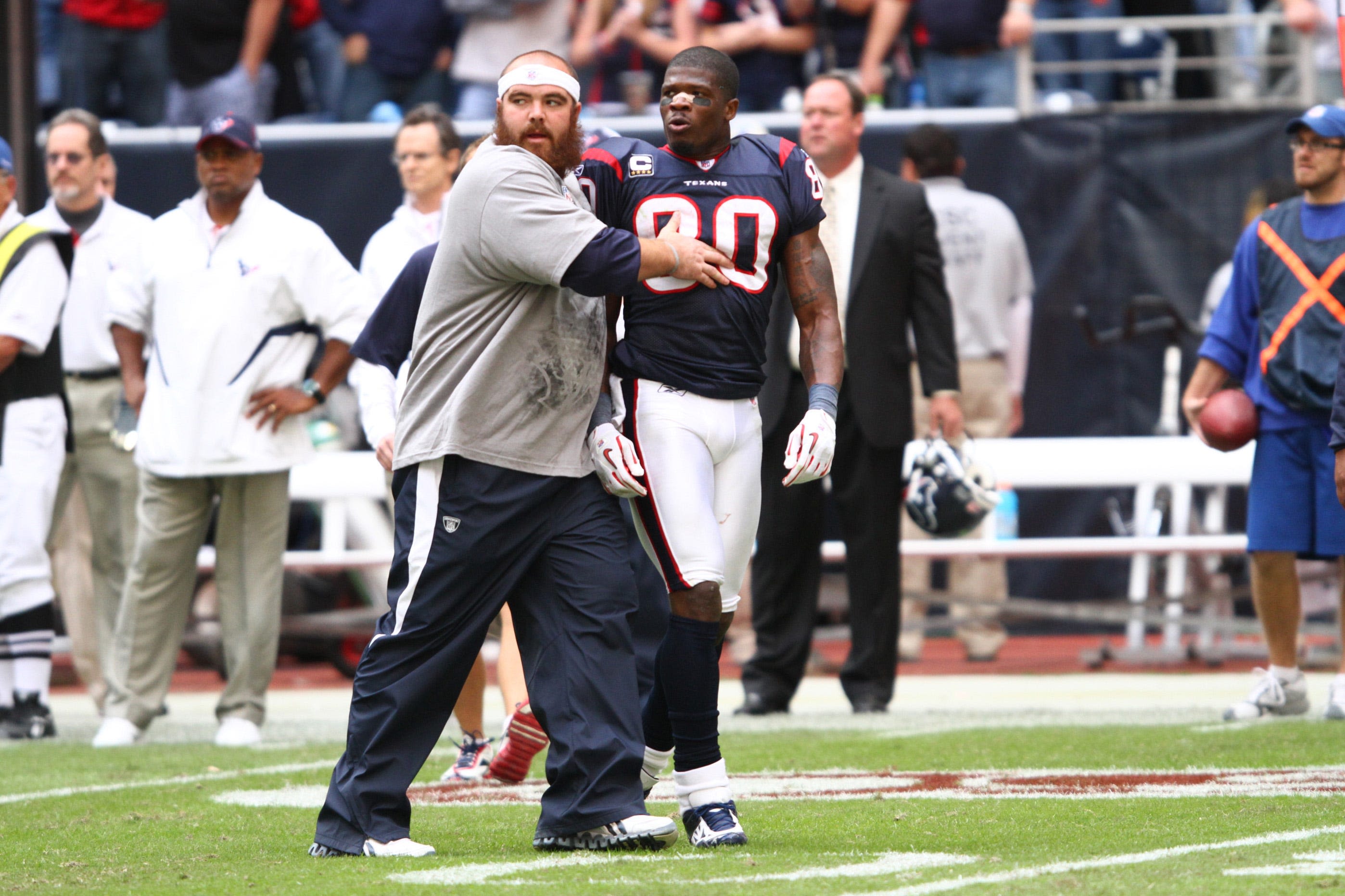 Texans Hall of Fame WR Andre Johnson shares his side of Cortland Finnegan fight