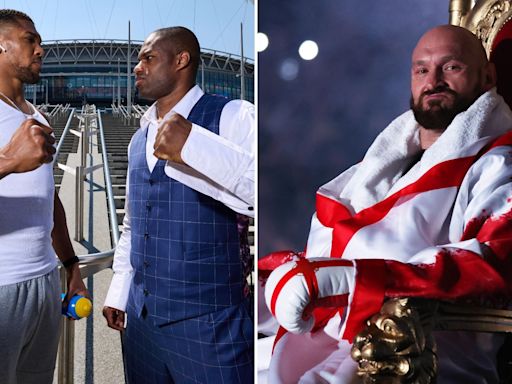 Joshua and Dubois on track to break Tyson Fury's record in world title fight