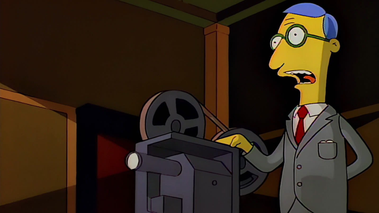 Mr. Burns' Blue-Haired Lawyer In The Simpsons Has A Donald Trump Connection - SlashFilm