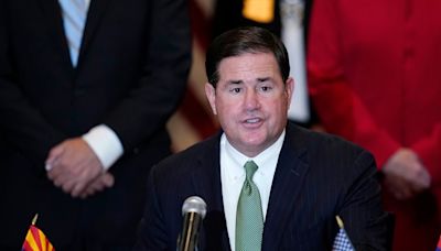 Former Arizona Gov. Doug Ducey endorses Lake, Trump in 2024 election