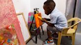 Meet the toddler who set world record for youngest male painter