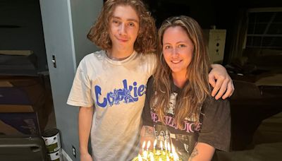 Teen Mom star Janelle Evans' son Jace towers over his mom on 15th bday