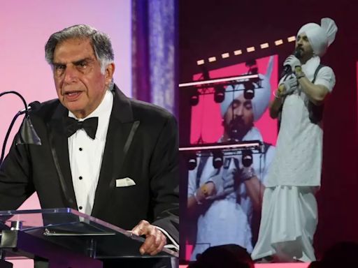 Ratan Tata Paid Touching Tribute by Diljit Dosanjh Mid-Concert: 'I Have Never Seen Him...'