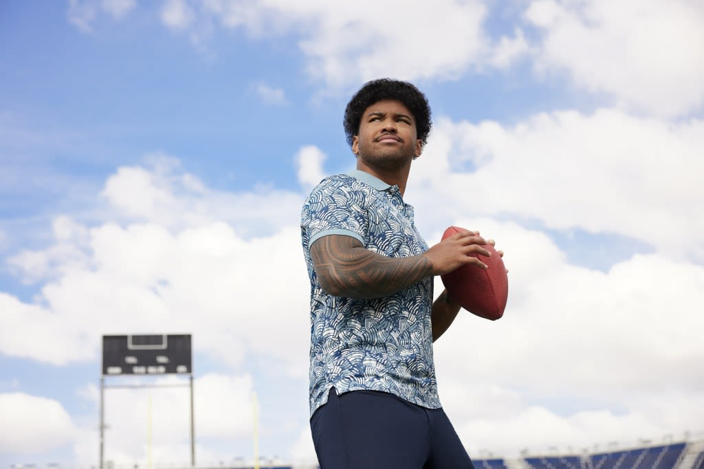 Perry Ellis Sponsors the Miami Dolphins and Its Quarterback Tua Tagovailoa