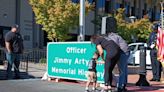 Crosstown Freeway dedicated to slain Stockton police officer