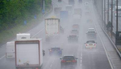 Weather: 'Danger of life' and travel chaos warning as rain batters much of UK