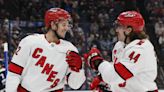 Zach Werenski scores twice as Blue Jackets beat playoff-bound Hurricanes 6-3 in season finale