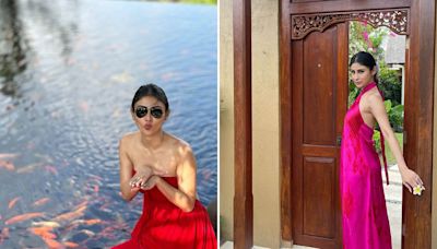 Mouni Roy ups the glamour quotient in her latest Bali vacation photos; see here