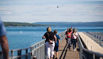 Finger Lakes ranked by their depths. Which one is the deepest?