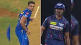 Arjun Tendulkar's Aggressive Act Is Viral, Sparks Cheeky Reply From LSG Star | Cricket News