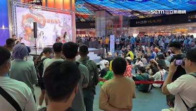 高捷內「動漫展」湧上千人次 擺20台工業電扇備戰