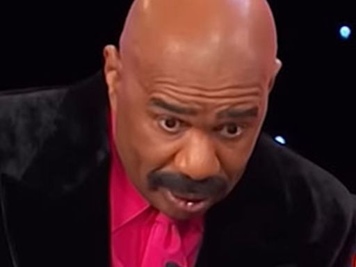 Family Feud’s Steve Harvey mocks contestant whispering ‘dirty’ answer