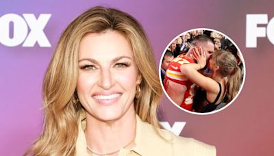 Erin Andrews Doesn’t ‘Take Any Credit’ for Playing Matchmaker for Travis Kelce and Taylor Swift