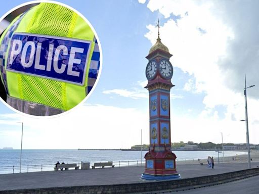 Teen, 17, arrested over 'knife and drugs' on seafront