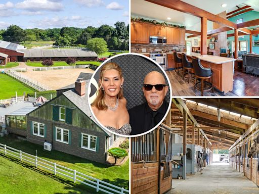 Billy Joel’s equestrian wife toured this $10M Hamptons horse farm
