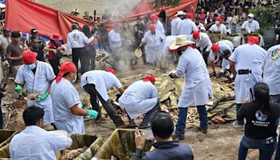 Regalan barbacoa y consomé en Actopan, Hidalgo