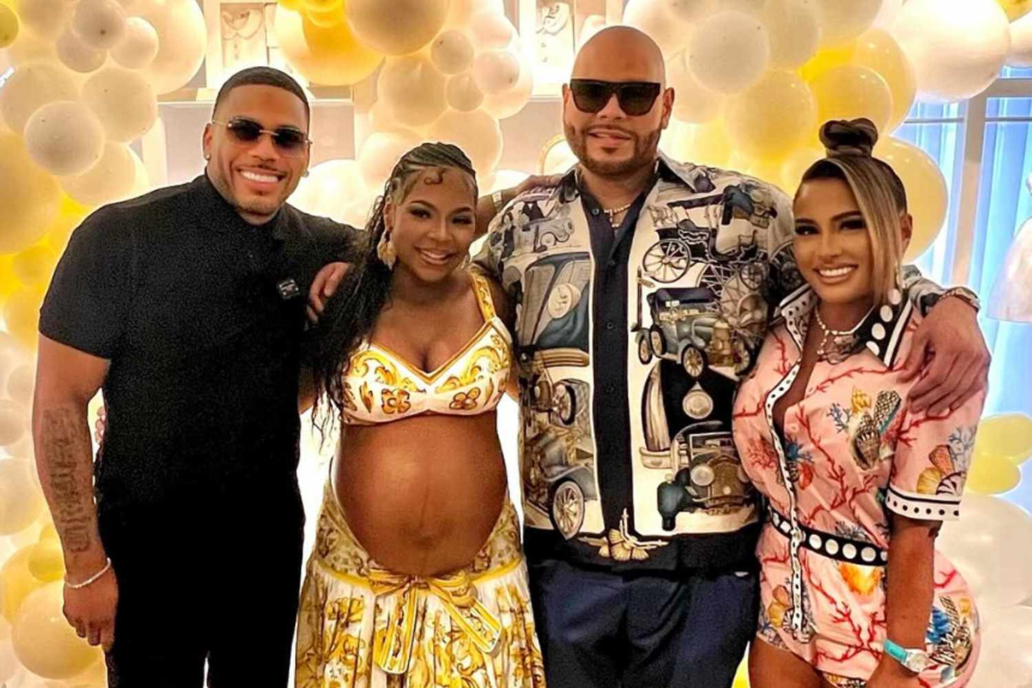 Fat Joe Shares Photo of Nelly and Ashanti’s Surprise Baby Shower: 'I’m Sooooooo Happy for Yall!'