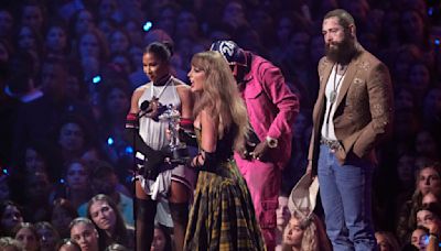 Taylor Swift wins at MTV Video Music Awards and Chappell Roan gets medieval