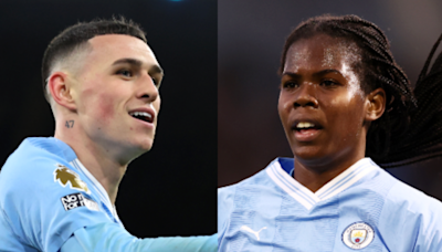Phil Foden and Khadija Shaw win FWA Footballer of the Year awards for Man City