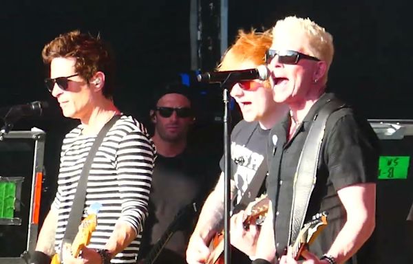 Ed Sheeran Joined The Offspring At BottleRock: Watch