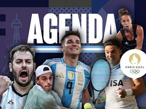 La agenda de los argentinos en los Juegos Olímpicos de París 2024: hora y cuándo compite cada uno