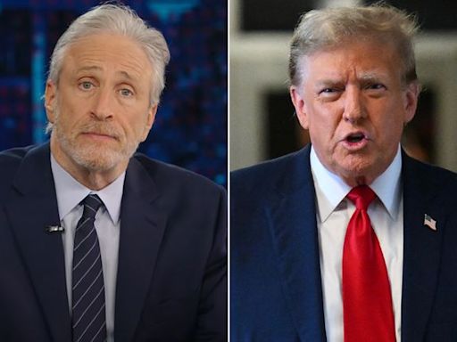 Jon Stewart compares Donald Trump's Gettysburg speech to 'a horse giving birth’