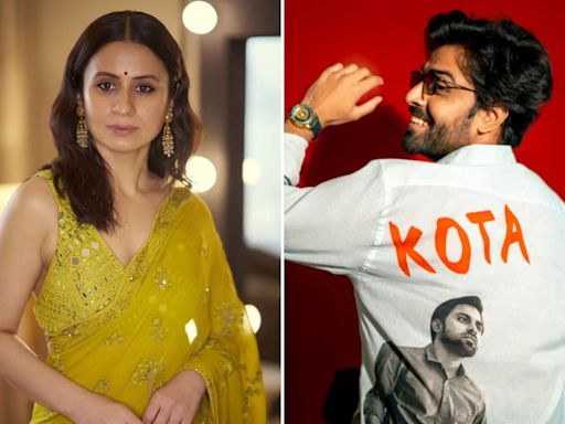 Rasika Dugal in hand-embroidered sari to Jitendra Kumar’s Kota Factory photoshoot: Top Instagram moments