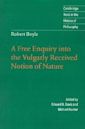 A Free Enquiry Into the Vulgarity Received Notion of Nature