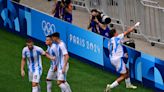 Argentina y Francia ganaron y se enfrentarán en los cuartos de final de fútbol en los Juegos Olímpicos