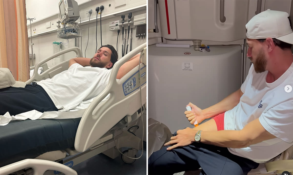 'I was petrified of dying after my allergic reaction on a flight'