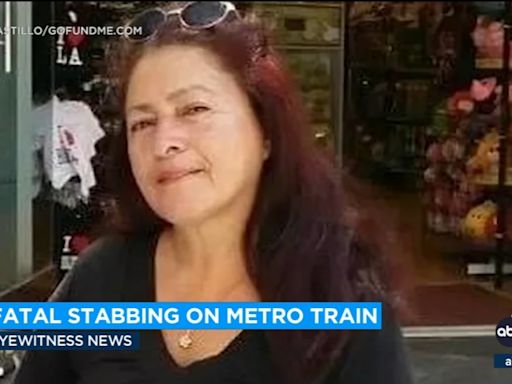 Woman identified after being fatally stabbed on Metro train near Universal City station
