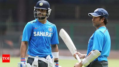 Virat Kohli vs Sachin Tendulkar: David Lloyd weighs in on the ultimate cricket debate | Cricket News - Times of India