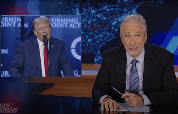 ‘The Daily Show’: Jon Stewart Says Donald Trump Is “Tripping Over His Own D***” Coming After Joe Biden’s Age