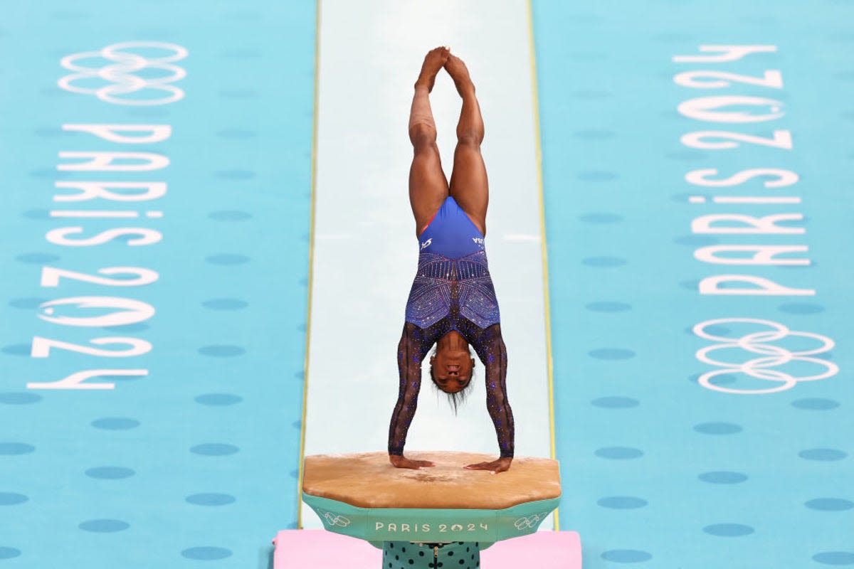 Simone Biles LIVE: Olympics updates from women’s gymnastics all-round final as Joe Clarke misses out on medal