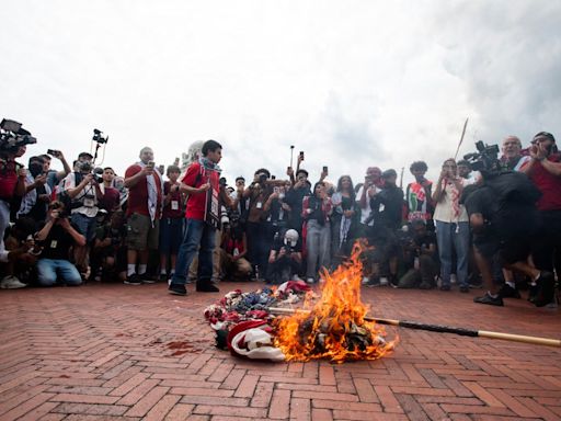 Thousands take to streets to protest Netanyahu and Gaza conflict