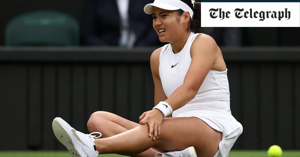 Emma Raducanu loses to inspired qualifier Lulu Sun at Wimbledon