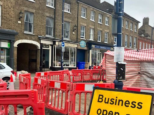 Cambridgeshire businesses demand compensation over 'devastating' town centre regeneration works