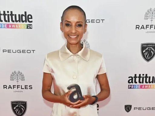 Adele Roberts tearfully accepts Pride Icon award: 'I didn't know if I'd see a moment like this again'